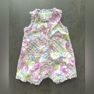 Baby Lulu Floral Ruffle Romper